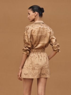 Shorts with embroidered pouch, View: Worn, worn, view 3 of 5
