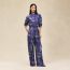 "Etriers Remix" pants, bleu abysse