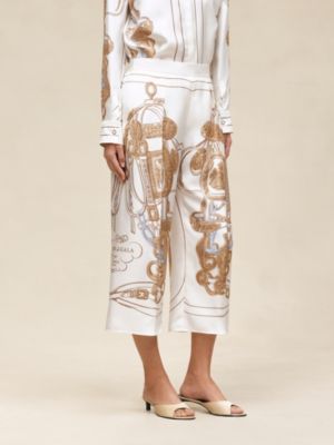 Calça "Brides de Gala Gold", Exibir: Sendo usado, worn, visualizar 3 de 6