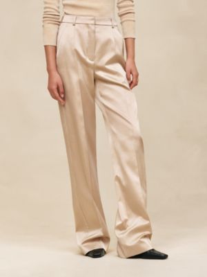 하이 웨이스트 와이드 팬츠, 보기: 이미지: 제품 착용 이미지, worn, 2개 중 5번째 보기