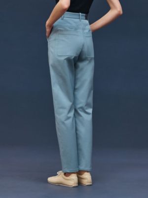 High-waisted pants, View: Worn, worn, view 3 of 5