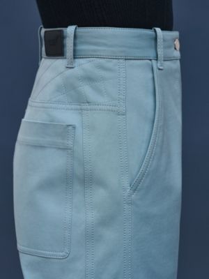 High-waisted pants, View: Worn, worn, view 4 of 5
