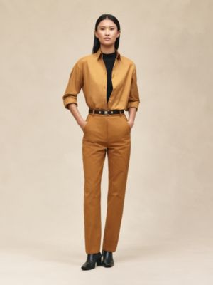 High-waisted pants