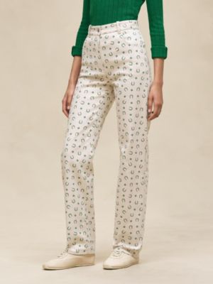 Pantalones rectos estampado "Porte-Bonheur Bandana", Vista: Ver artículo puesto, worn, vista 2 de 6