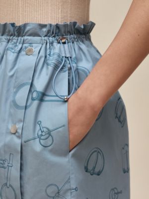 "Cahier du Colporteur" shorts with elastic waist, View: Worn, worn, view 4 of 5