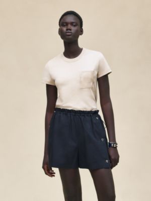 Shorts with elastic waist, View: Worn, worn, view 3 of 6