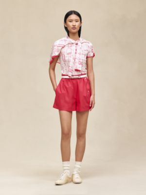 Shorts with elastic waist