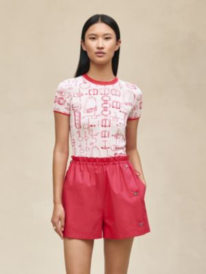 엘라스틱 웨이스트 쇼츠, 보기: 이미지: 제품 착용 이미지, worn, 2개 중 5번째 보기