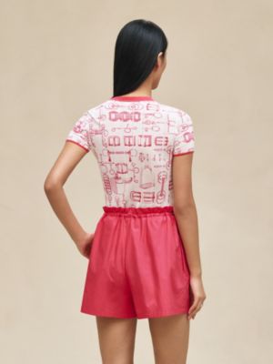 엘라스틱 웨이스트 쇼츠, 보기: 이미지: 제품 착용 이미지, worn, 3개 중 5번째 보기