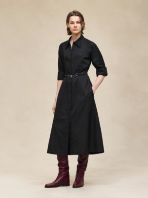 Equestrian shirt dress