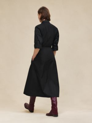 Equestrian shirt dress, View: Worn, worn, view 3 of 7