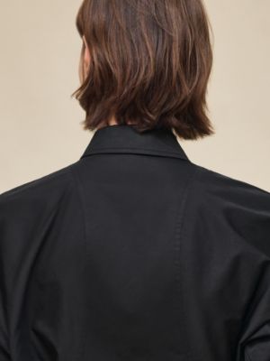 Equestrian shirt dress, View: Worn, worn, view 6 of 7