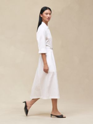 Equestrian shirt dress, View: Worn, worn, view 2 of 7