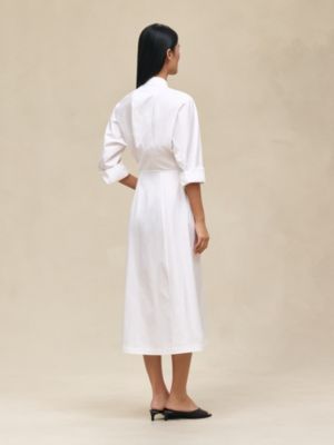 Equestrian shirt dress, View: Worn, worn, view 3 of 7