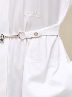 Equestrian shirt dress, View: Worn, worn, view 7 of 7