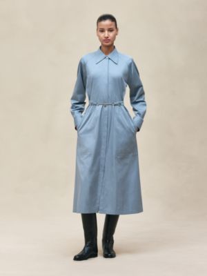 Equestrian shirt dress
