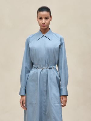 Equestrian shirt dress, View: Worn, worn, view 5 of 8