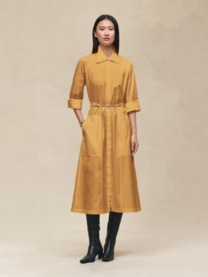Equestrian shirt dress