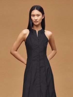 Embroidered sleeveless long dress, View: Worn, worn, view 4 of 7