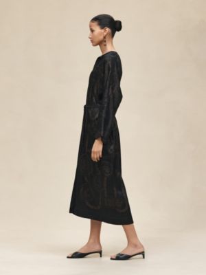 "L'Enseigne du Sellier" caftan, View: Worn, worn, view 2 of 7
