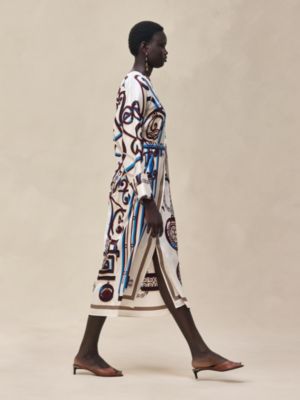 "L'Enseigne du Sellier" caftan, View: Worn, worn, view 3 of 8