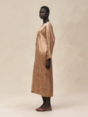 "L'Enseigne du Sellier" caftan, View: Worn, worn, view 2 of 7
