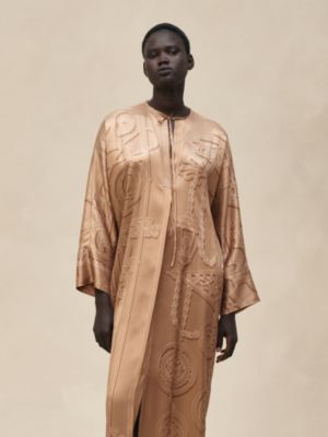 "L'Enseigne du Sellier" caftan, View: Worn, worn, view 4 of 7