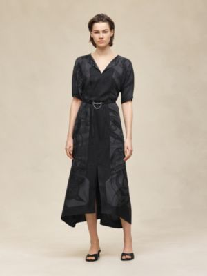 "Soleil de Soie Poudre" classic caftan