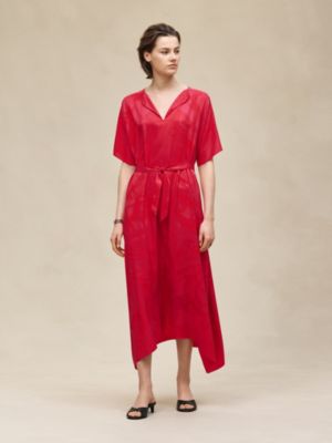 "Soleil de Soie Poudre" classic caftan