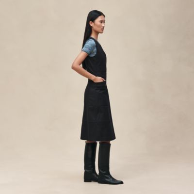 スカート エルメス シルク 1426 HERMES 26AW スカート《L'Enseigne du