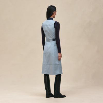 ブルー - レディス ドレス＆スカート | Hermès - エルメス-公式サイト
