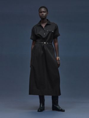 "Mosaique" short-sleeve dress