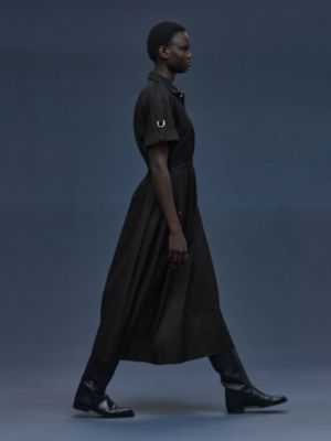 "Mosaique" short-sleeve dress, View: Worn, worn, view 2 of 7