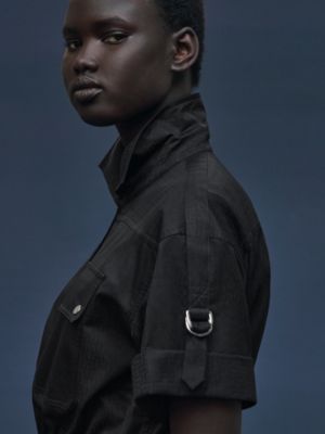 "Mosaique" short-sleeve dress, View: Worn, worn, view 5 of 7