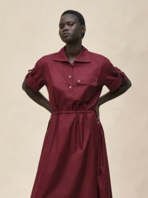 "Mosaique" short-sleeve dress, View: Worn, worn, view 4 of 7