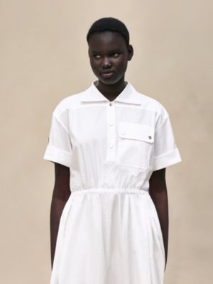 "Mosaique" short-sleeve dress, View: Worn, worn, view 3 of 7