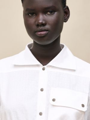 "Mosaique" short-sleeve dress, View: Worn, worn, view 5 of 7
