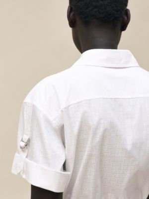 "Mosaique" short-sleeve dress, View: Worn, worn, view 6 of 7