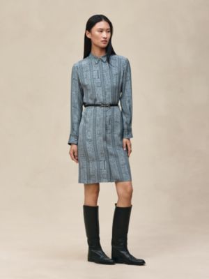 "Cahier du Colporteur" shirt dress