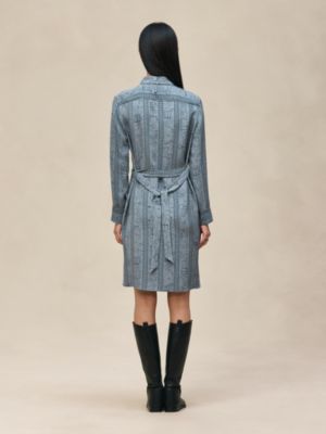 "Cahier du Colporteur" shirt dress, View: Worn, worn, view 3 of 7