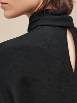Robe cocoon motif «&nbsp;H Kelly&nbsp;», Vue: Vue portée, worn, vue 6 sur 7