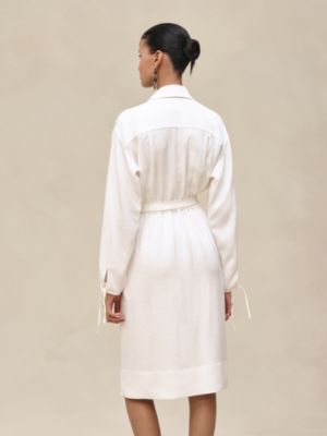 "H Kelly" wraparound dress, View: Worn, worn, view 3 of 6