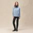 Chemise ample, bleu adriatique
