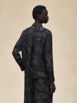 "Soleil de Soie Poudre" classic shirt, View: Worn, worn, view 4 of 6