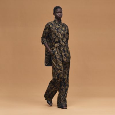 "L'Enseigne du Sellier" wide shirt