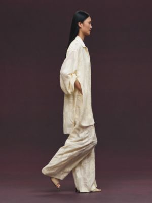 Chemise ample imprimé «&nbsp;En Désordre Fils Coupés&nbsp;», Vue: Vue portée, worn, vue 2 sur 6