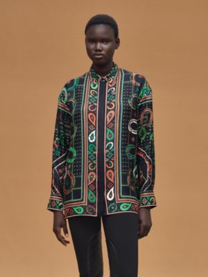 "Porte-Bonheur Bandana" shirt, View: Worn, worn, view 2 of 5