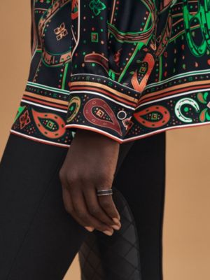 "Porte-Bonheur Bandana" shirt, View: Worn, worn, view 5 of 5