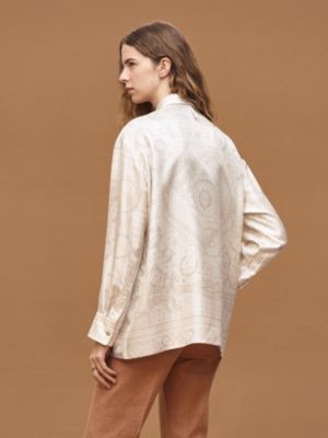 "Porte-Bonheur Bandana" shirt, View: Worn, worn, view 3 of 5