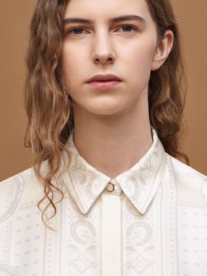 "Porte-Bonheur Bandana" shirt, View: Worn, worn, view 4 of 5
